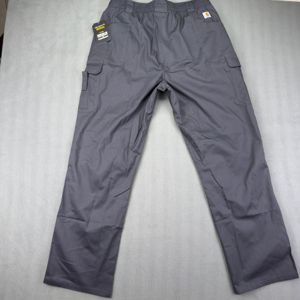 Carhartt Rugged Flex RSCU Modern Ripstop Cargo Pants Womens Large Regular Grey - Picture 4 of 11